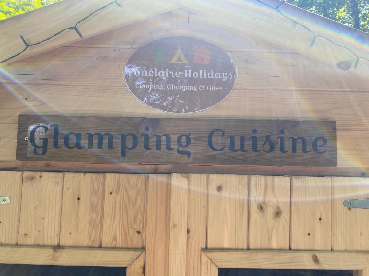 Fonclaire Holidays Glamping 'Luxury Camping' Blond Eksteriør billede