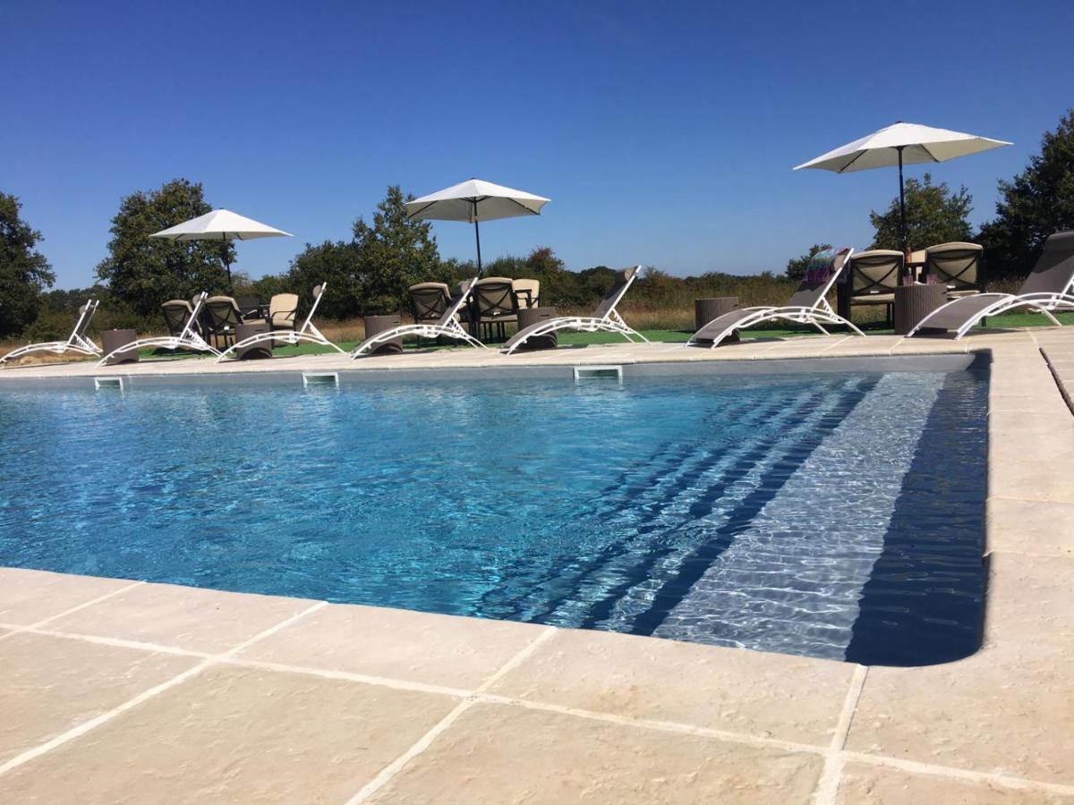 Fonclaire Holidays Glamping 'Luxury Camping' Blond Eksteriør billede